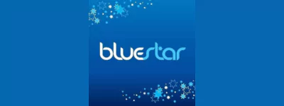 BlueStar Courier Logistics Tracking Logo